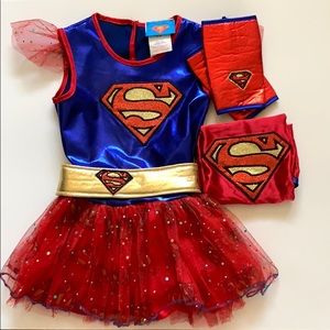 Girls Small Super Girl Costume